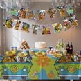 thumbnail image 2 of Scooby-Doo Birthday Party Decoration Tableware Set, Scooby-Doo Party Supplies Tableware - Scooby-Doo Table Cloth Banner Plates Napkins Cups, for Scooby-Doo Birthday Party Decorations,Serves 16, 2 of 7