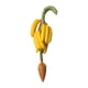 thumbnail image 4 of Plátano artificial, fruta de imitación, accesorio decorativo, racimo de plátanos para la cosecha amarillo, 4 of 9