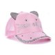 thumbnail image 4 of Cara de dibujos animados 5 paneles niños pequeños gorra de béisbol Bling Primavera Verano bebé niña sombrero para el sol malla 3D gorras Snapbacks bordadas personalizadas, 4 of 4
