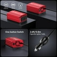 thumbnail image 6 of BESTEK 300W Car Power Inverter, DC 12V to 110V AC Converter, Fast Car Charger Adapter with 65W USB-C and QC3.0 Ports Quick Charge, Car Plug Adapter Outlet, 6 of 7