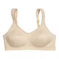 thumbnail image 2 of Playtex 2-Pack 18 Hour Active Breathable Comfort Wireless Beige Bra | Womens Size 46C | Racerback, 2 of 2