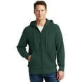 thumbnail image 1 of Sport-Tek Sweat à Capuche Zippé Intégral Super Lourd. F282 S Vert Foncé, 1 of 4