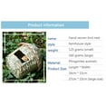 thumbnail image 2 of Nido de pájaro de hierba de caña, jaula de pájaros tejida a mano, lugar de descanso acogedor para pájaros, 2 of 10