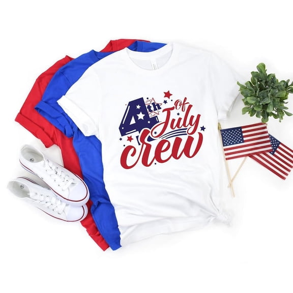 Family 4th Of July T-shirt, Fourth Of July Crew, Independence Day, 4th Of July Crew, Family Matching Shirt TH1406B33