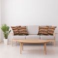 thumbnail image 3 of Ambesonne Vintage Throw Pillow Cover 4 Pack, Strikes Pattern, 18", Multicolor, 3 of 5
