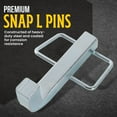 thumbnail image 4 of 1/4” by 1 3/4” L Pins with Integrated Clip for Weight Distribution Hitches for Equalizers Type Clip, 4 of 11