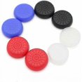 thumbnail image 2 of ANALOG Silicone Thumb Stick Grip Joystick Cap Cover for PS4 PS3 PS2 Xbox 360 Xbox One Game Controller (Red), 2 of 5