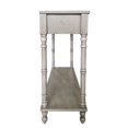 thumbnail image 6 of Room Designs Console Table Washed Oak Traditional Rectangle, 6 of 7