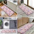 thumbnail image 6 of Pink Princess Castle Pattern Kitchen Rug Mat,Kitchen Runner Rugs Non Skid Washable,Decorative Kitchen Floor Mats for Kitchen,Sink,Laundry,17"x47.2", 6 of 7