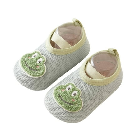 

UFOUND Toddler Socks Shoes Soft Soles Non- Shoes Children Reinforced Indoor Walking Shoes Trendy