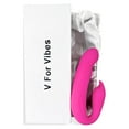 thumbnail image 3 of V For Vibes Strapless Strap On, Vibrating Strap On Spes - Pink, 3 of 4