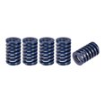 thumbnail image 1 of Unique Bargains Die Spring 5 Pack 20mm OD 30mm Long Spiral Stamping Light Load Compression Die Springs, Blue, 1 of 5