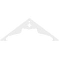 thumbnail image 2 of Ekena Millwork 72"W x 27"H x 1"P (9/12) Pitch Heath Architectural Grade PVC Gable Pediment, 2 of 5