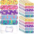 thumbnail image 1 of 5 Styles de Bandages pour Enfants, Adhésifs Flexibles, Bandes Colorées, Imperméables, Mignons, pour Filles, Réparation, Autocollants pour Articulations, Protection Confortable contre les Coupures, Éraflures, Brûlures (200 Pcs), 1 of 7