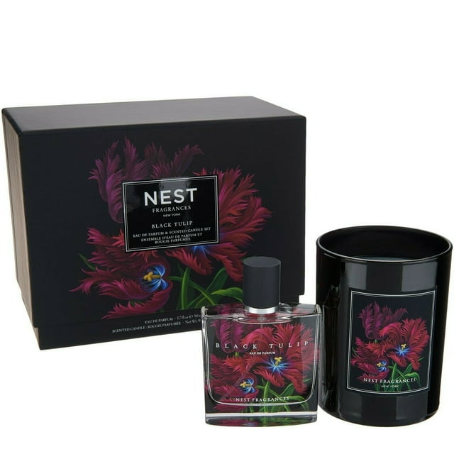 NEST Fragrances New York Black Tulip Eau de Parfum and Scented Candle