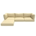 thumbnail image 5 of Covers & All Sunbrella Sectional Sofa Cushions 5″ Thick, Foam Seat & Polyfill Back UV Proof Couch, 5 of 7