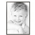 thumbnail image 2 of ArtToFrames 29" x 41" Black Square with Gold Beads Picture Frame, 29x41 inch Black Wood Poster Frame (WOM-5021),  Pack, 2 of 7