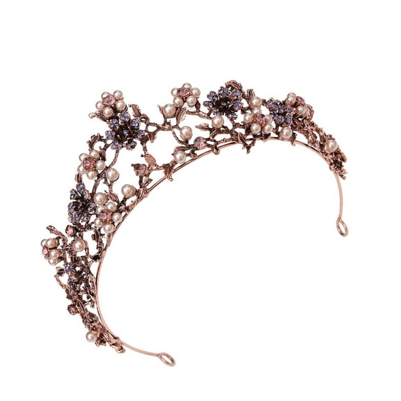 Aurgiarme Princess Styles Wedding Tiaras Eye Catching Crystal Headpieces Stylish Hairband for Bride and Fashion Enthusiasts