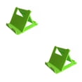 thumbnail image 4 of Injueey Estante de almacenamiento para teléfono, soporte de escritorio para tableta, soporte de plástico, empresa verde verde 1 Stück 2Conjunto, 4 of 6