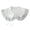 White, variant on Floral Embroidery Faux Collar Decorative Neckpiece For Casual Or Office Wear