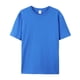thumbnail image 3 of Camiseta de algodón de manga corta con cuello redondo y color sólido, 3 of 6