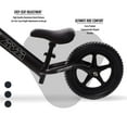 thumbnail image 4 of LAVA SPORT Basalt Black Balance Bike- Lightweight Aluminium Toddler Bike for Kids with Adjustable Handlebar and Seat, EVA Tires-Training Bike, 4 of 7