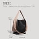 thumbnail image 4 of Bolsos de diseñador de lujo para mujer, bolsos y carteras versátiles, novedad de 2023, en PU, bolso de hombro con correas anchas en contraste de color de lujo, 4 of 5