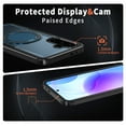 thumbnail image 4 of for Samsung Galaxy S24 FE Magnetic Case with Invisible Ring Kickstand Phone Case, [Compatible with Mag-Safe] [Secure Ring Grip] Rugged Shockproof Cover for Samsung Galaxy S24 FE, Blue, 4 of 6