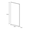 thumbnail image 4 of puerta de tambor interior 6 paneles blanco 2.13 m x 85 x 3.5 cm, 4 of 8