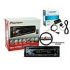 Pioneer DEH-X3700S CD Receiver with SiriusXM SXV200v1 Tuner and Antenna