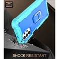 thumbnail image 2 of Case for Samsung A32 5G Case, Galaxy A32 Case, Allytech Slim Fit Rugged 3-Layer Shockproof Protection Hybrid Kickstand Phone Case Cover for Samsung Galaxy A32 5G[NOT for 4G], Green + Blue, 2 of 6