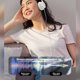 thumbnail image 4 of Auriculares con cancelación de ruido para hablar, juego, conexión para escuchar, auriculares inalámbricos Bluetooth, auriculares Bluetooth, 4 of 9