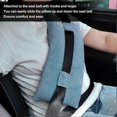 thumbnail image 5 of Post Surgery Seat Belt Pillow Heart Surgery Recovery Support Cushion Flexible Sliding Comfortable for Mastectomy Post Surgery SZRH A-F New Arrival, 5 of 5