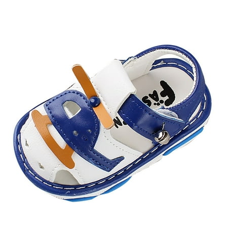 

Newborn Baby Girls Boys Cartoon Shoes Sandals First Walkers Soft Sole Shoes