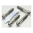 thumbnail image 3 of Titanium Front Brake Radial Caliper Mount Bolt Kit M10x(1.25mm)x55mm Tapered Socket (TIFBRADIALSC55), 3 of 6