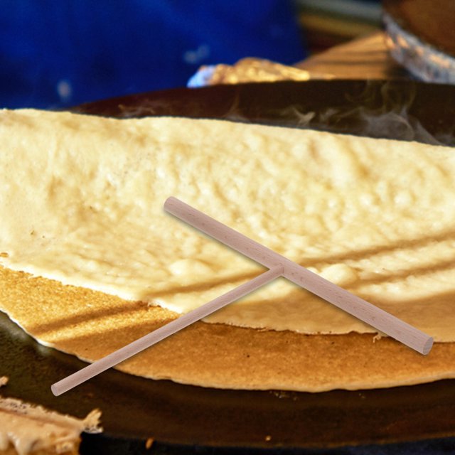 IFANLANDOR 1Set Crepe Making T-shaped For Pancake Lovers And Friends Gathering