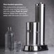 thumbnail image 4 of Aarke Carbonator Pro Premium Carbonatador/fabricante de agua con gas y agua mineral con botella de vidrio - Acero inoxidable, 4 of 5