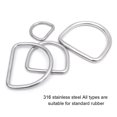 thumbnail image 4 of Scuba D-ring Webbing Harness Professional Polishing Outdoor Swimming Universal Small Diving Accessory Fixing Hoop Fixator Tools Weight Belt Fixators 1in, 4 of 6