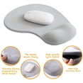 thumbnail image 3 of Office Mouse Pad with Gel Wrist Rest-ergonomic Gaming Desktop Mouse Pad Wrist Rest, 3 of 7