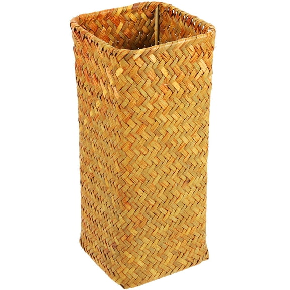 PBPBOX Vintage Woven Flower Vase, Natural Style, Elegant Decor, Home Office Festival