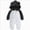 A19-Black, variant on boobe Baby And Winter Colorblocking Hooded Bodysuit Crawling Suit Smocked Romper Baby Girl