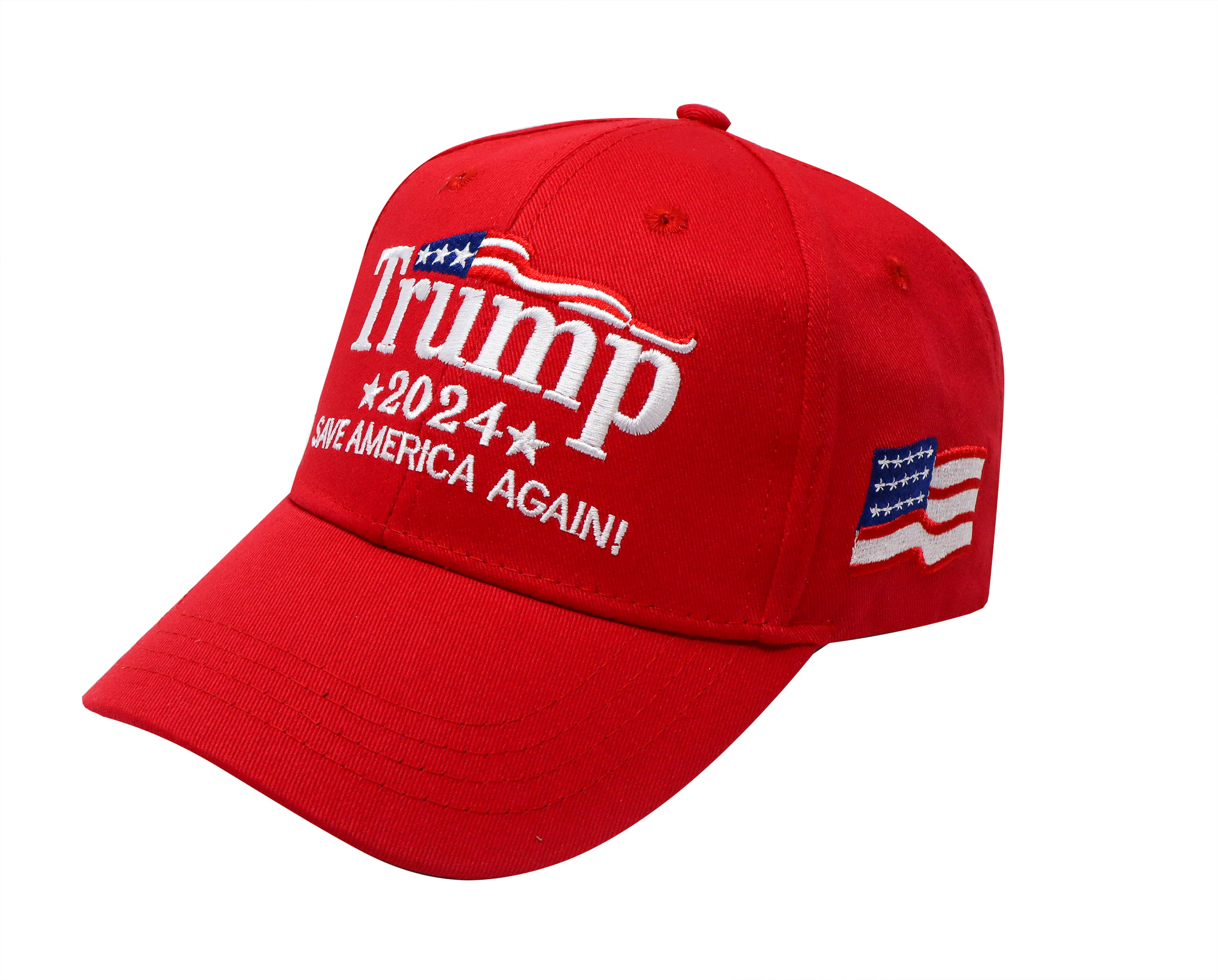 Donald Trump 2024 Save America Again Embroidered MAGA USA Adjustable  Baseball Cap - Walmart.com