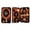 Orange, variant on Halloween Gothic Style Metal Tin DIY Shadow Box With Warm LED Lights Mini Sculptures Custom Photo Memory Craft Display For Home Party Decoration(Coffee-15.3x9.2x3cm)