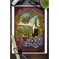 thumbnail image 3 of Temecula, California, Merlot Wine Scene (9x12 Wall Art Print, Home Decor), 3 of 3
