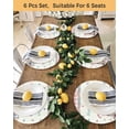 thumbnail image 4 of 13 Inch Round Placemats Set of 4, Happy Easter Non Slip Heat Insulation PP Table Mats, Funny Gnomes Rabbits Colorful Eggs Plaid Washable Place Mats for Kitchen Dining Party Table Decor, 4 of 7