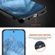 thumbnail image 4 of For Google Pixel 9 / Pixel 9 Pro Case Carbon Fiber Texture PU+PC+TPU Phone Cover - Green, 4 of 5