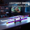 thumbnail image 4 of Bloques de Construccion Espada de Zoro Mould King 10260 con Luz LED y Soporte 1801 Piezas, 4 of 5