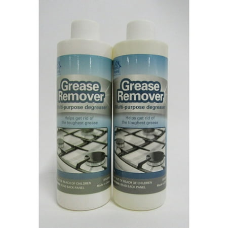 Smart Home Grease Remover,2 Bottes 8 oz.Each (Best Grease Remover For Clothes)