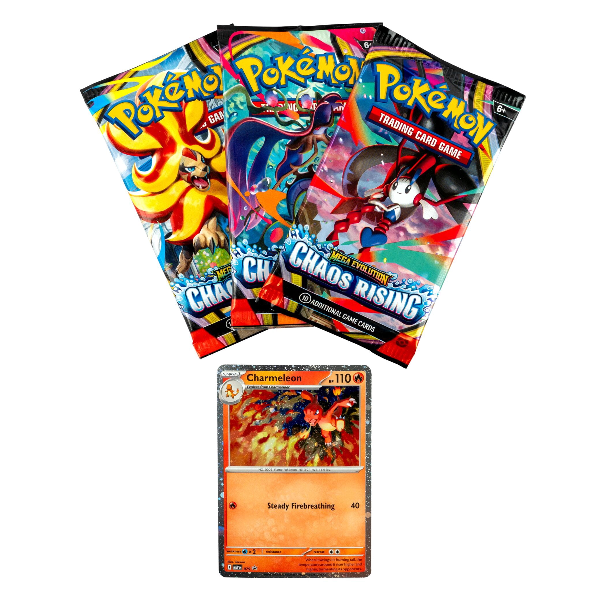 ポケモンカード Chaos Rising 3パックセット