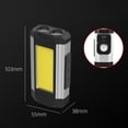 thumbnail image 2 of Mistaha Portable COB Work Light with Magnetic Hook - Red, Folding Design, 5 Lighting Modes, USB Rechargeable, Waterproof, Aluminum Alloy Shell, 2 of 7